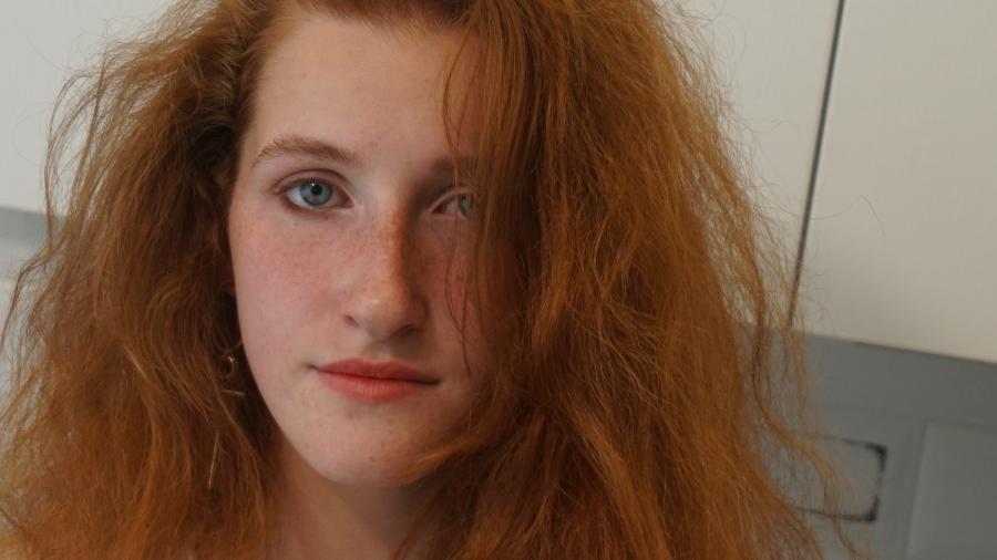 ein g***er Strip in der Küche