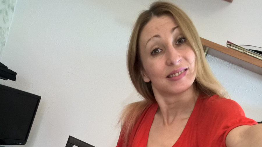 Bereit zur Ausfahrt im kleinem Roten