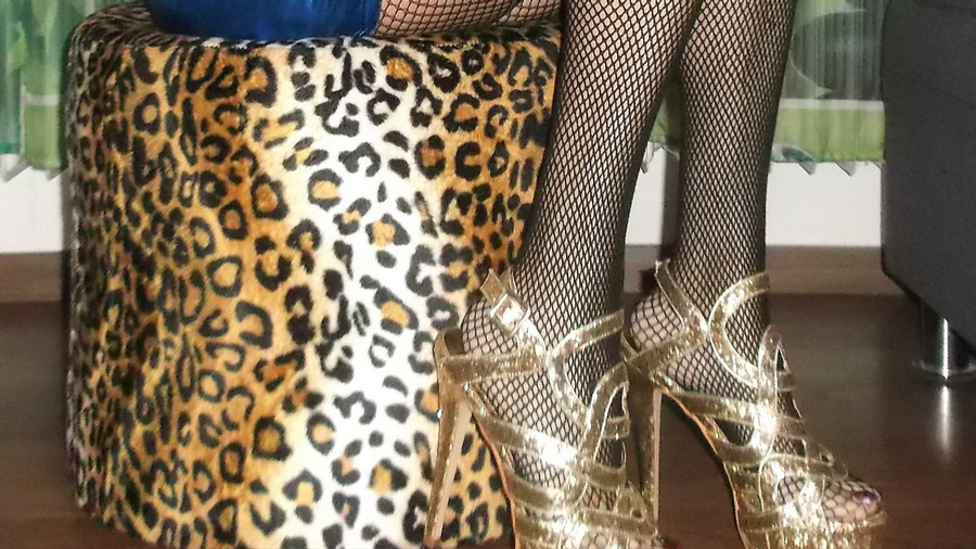 Fuß-High- Heel und Overknees Fetisch