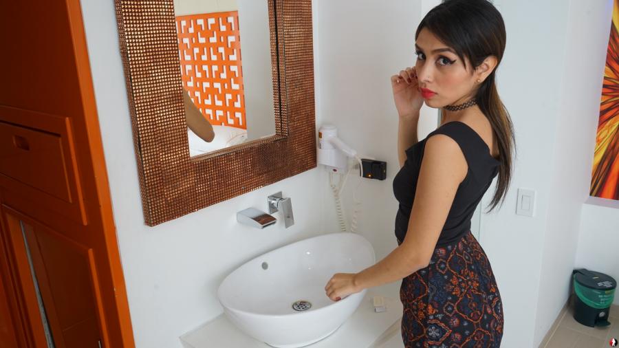 beim baden einfach geil geworden