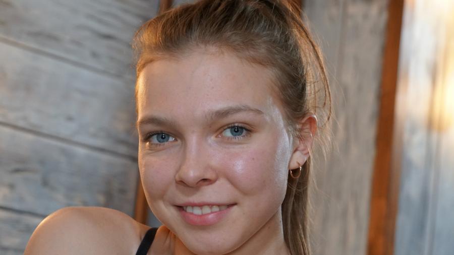 G***er Leggins Hintern