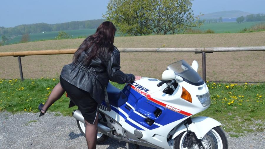 T****n frei auf heißem Ofen 1