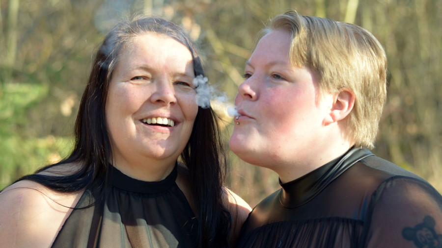 Raucherpause beim Outdoor Shooting 2