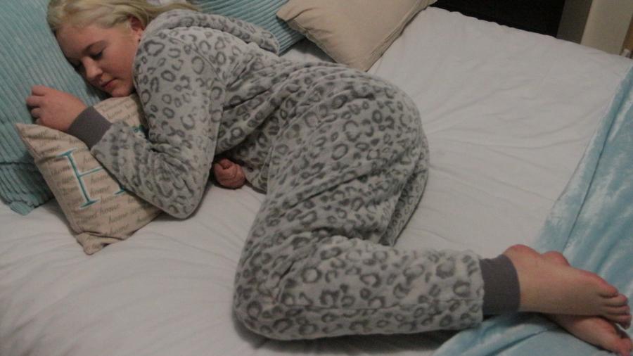 Im Bett stecken bleiben