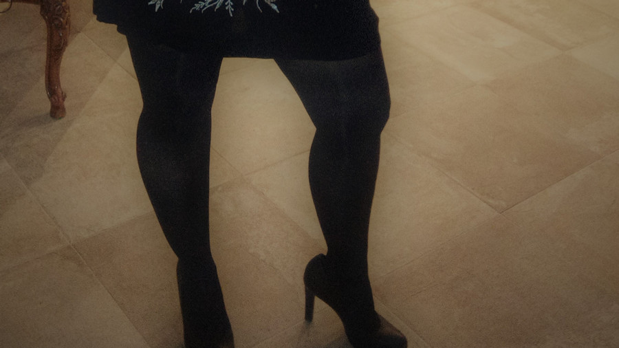 Das Schwarze mal angezogen...