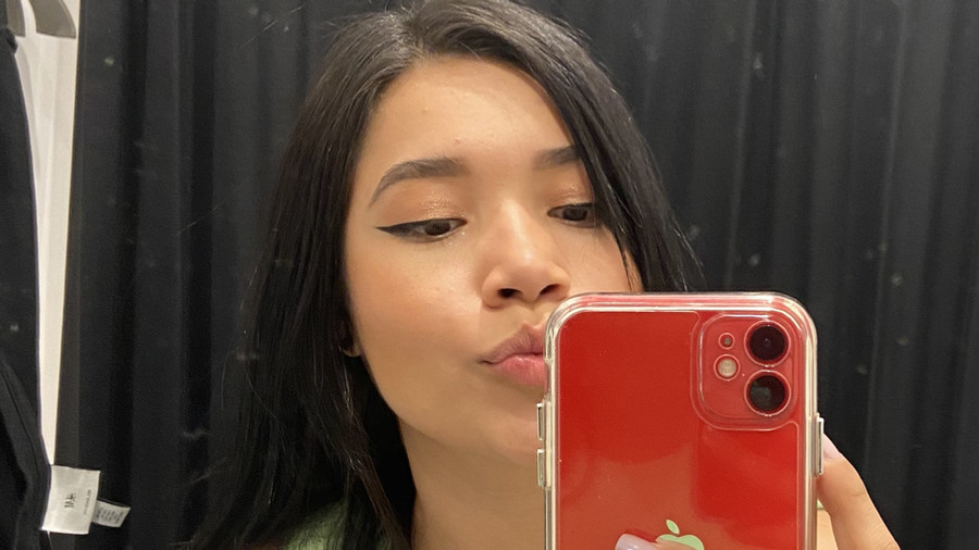 In der Umkleidekabine