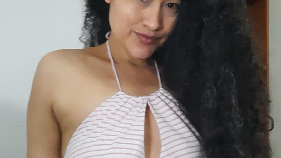 Pink dress without underwear / Rosa Kleid ohne Unterwäsche