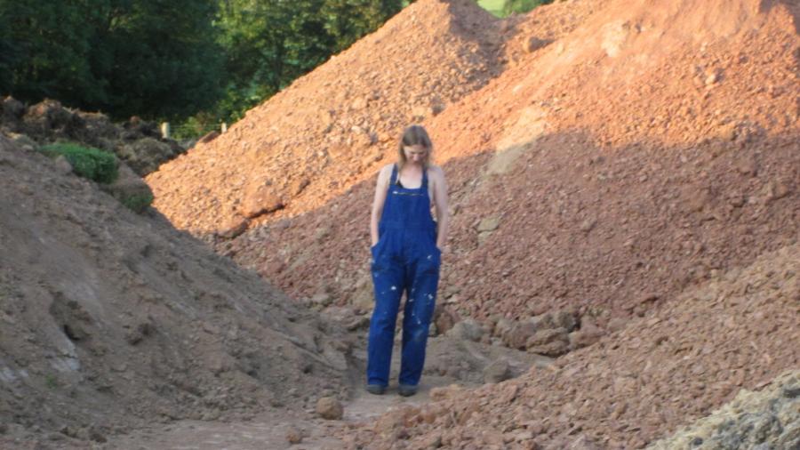 Ich und das schwere Gerät