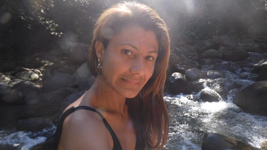 ich alleine unterwegs