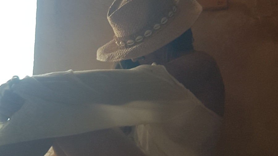 Wir gehen zum Strand...