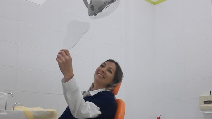 Ich bin Zahnarzthelferin