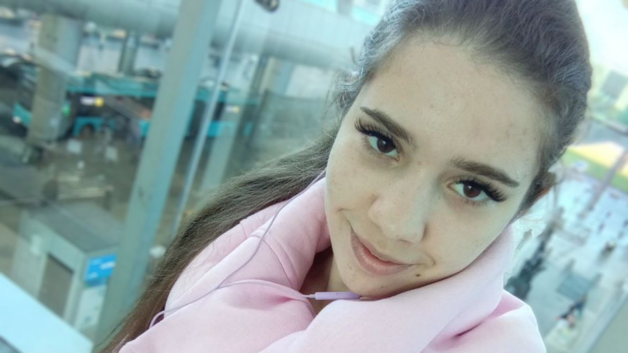 Auf dem Weg zum Sport..