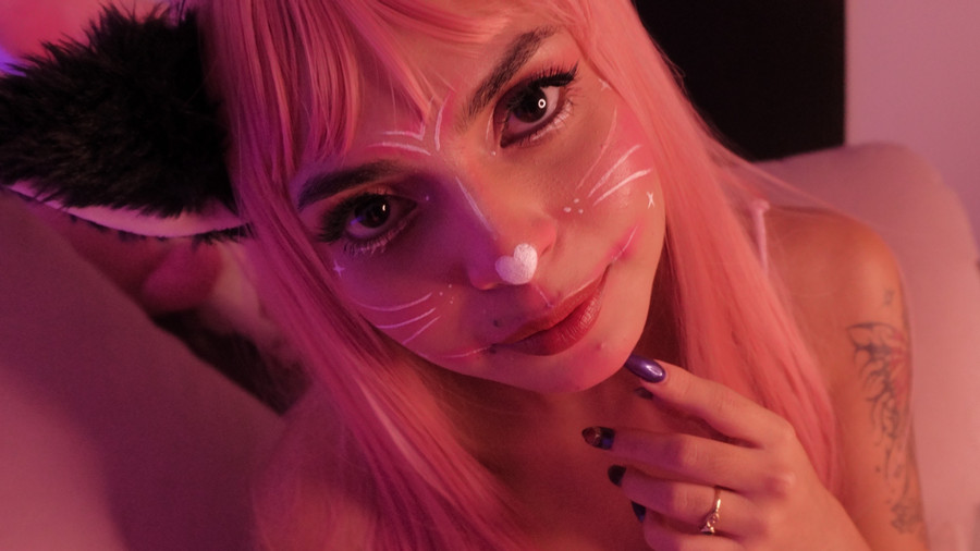 Heute bin ich dein freches und verspieltes Kätzchen.