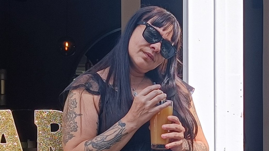 Bin in meinem lieblings Biergarten...hier kann man gut Chillen