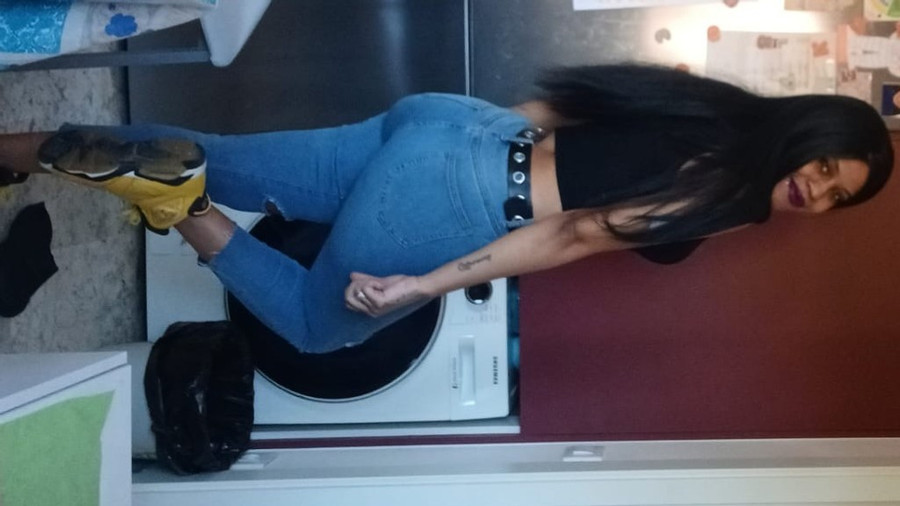 Rot oder grünes Kleid