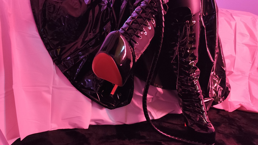 Meine Domina Stiefel!