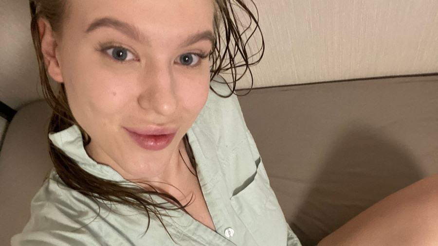 Ich liege alleine auf meiner Matte