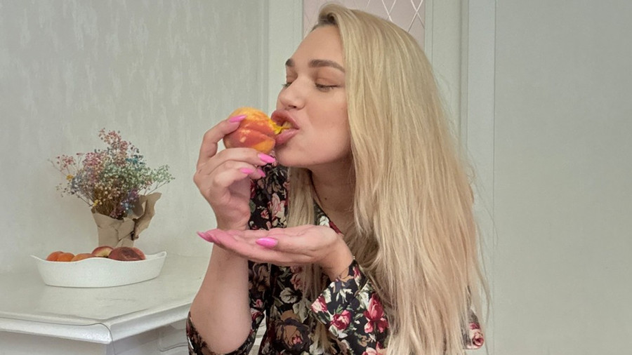 Ich liebe Pfirsiche..