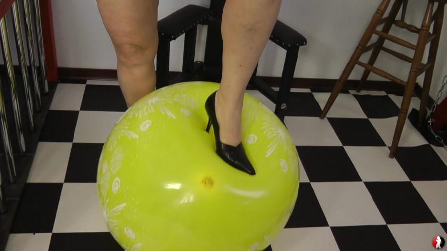 Der Ritt auf dem großen gelben Luftballon