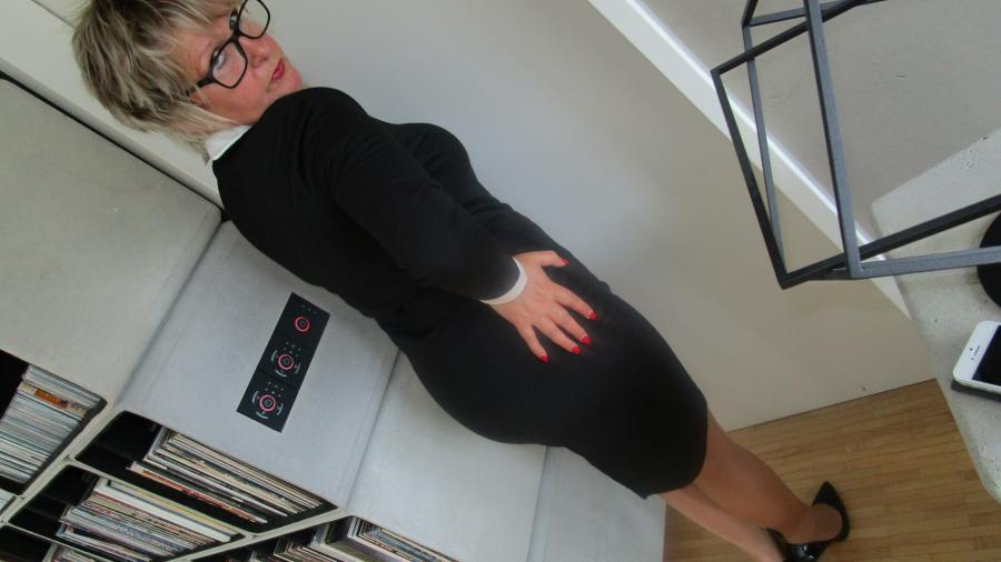 Hautfarbene Strumpfhose