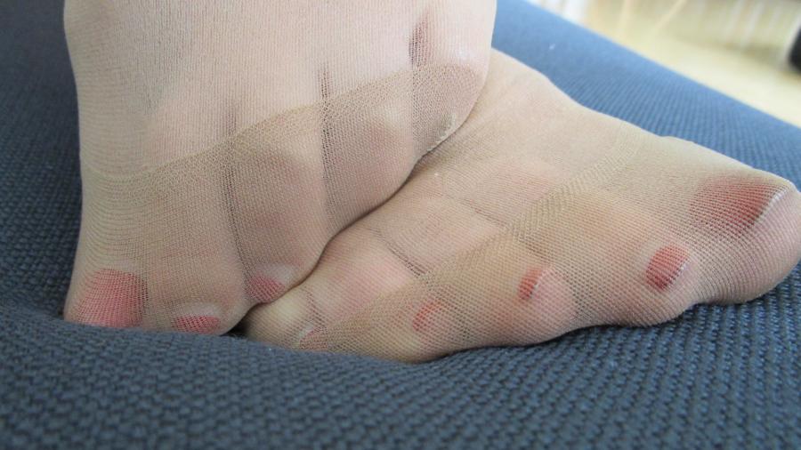Meine Nylonfuesse