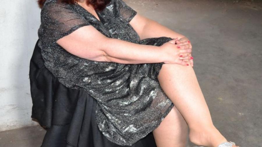 Silberne High-Heel Pantoletten 2