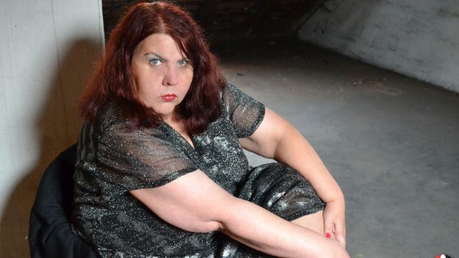 Silberne High-Heel Pantoletten 5