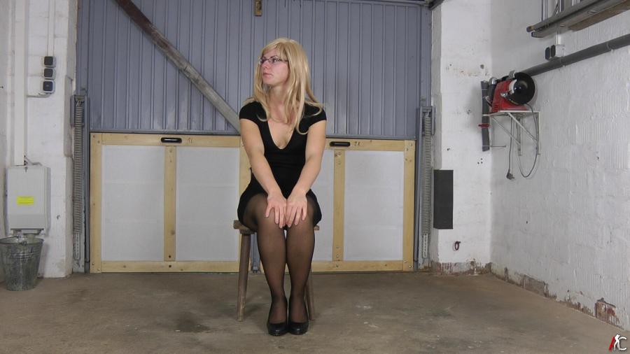 In Strumpfhose geb**sen