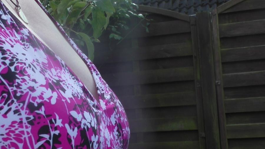 wäsche aufhängen im garten 1 coin pro bild