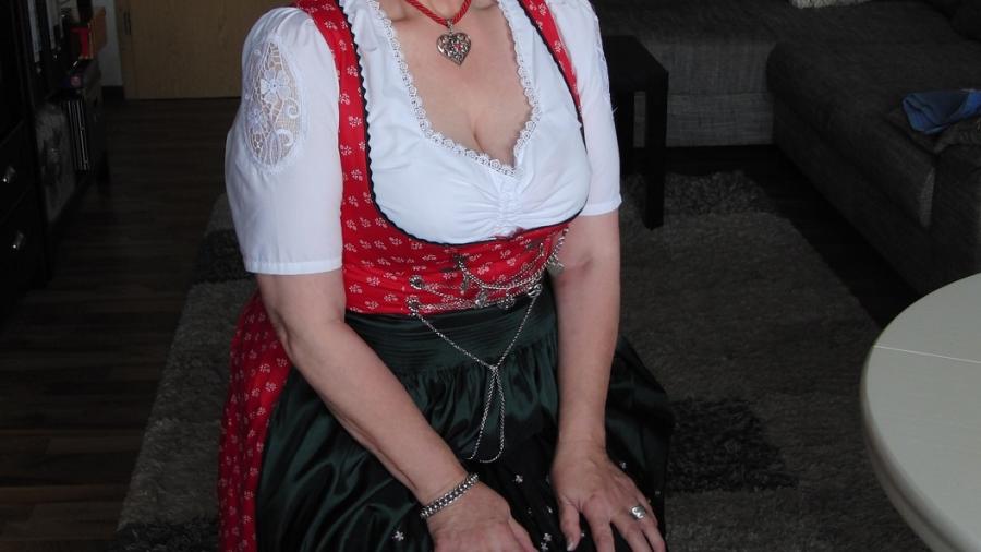 Mein neues Dirndl im Oktober
