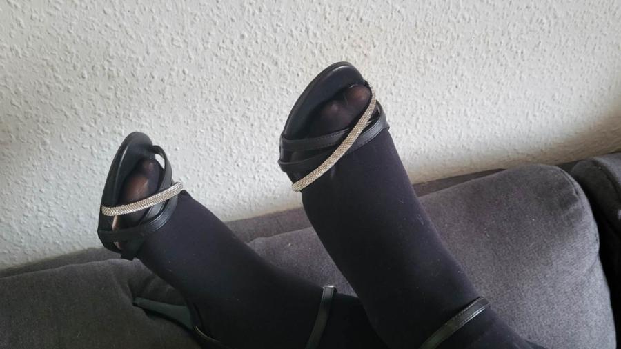 In Lack und sehr geil