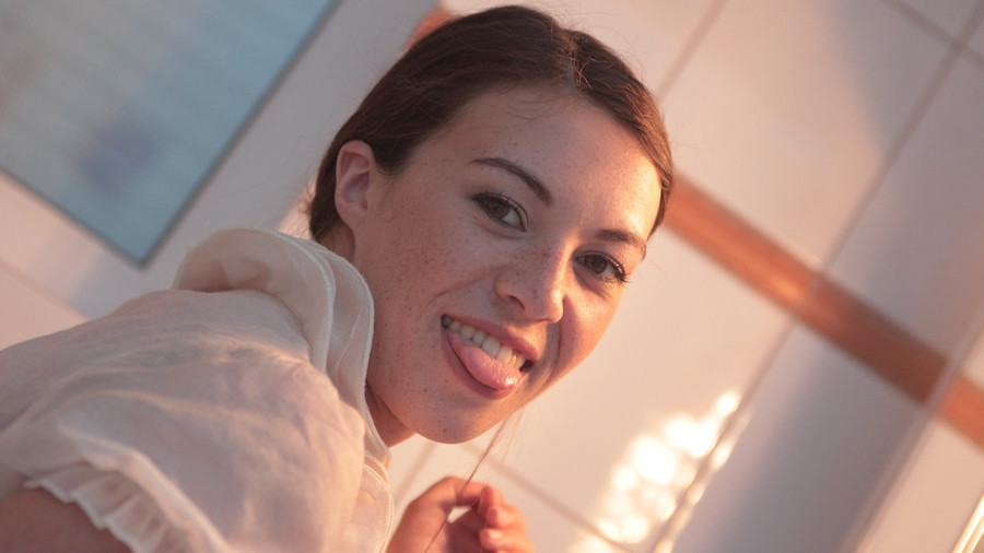 meine Show im Badezimmer