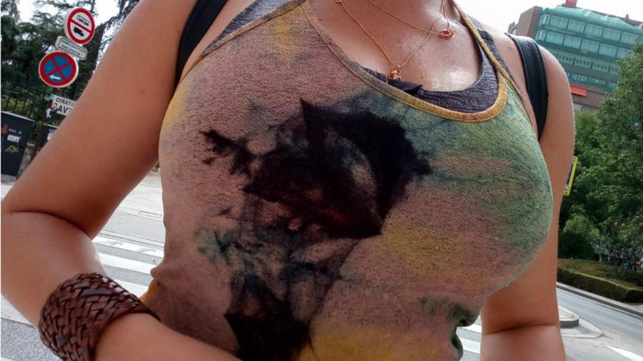 Bilder von heute. Meine B***te über die Stadt