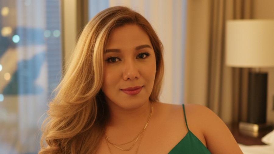 Claudy in einem sanften romantischen Abend.