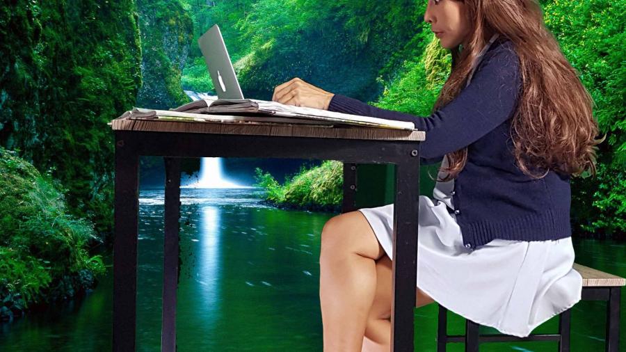 Langweilige Büroarbeiten und M*****bieren