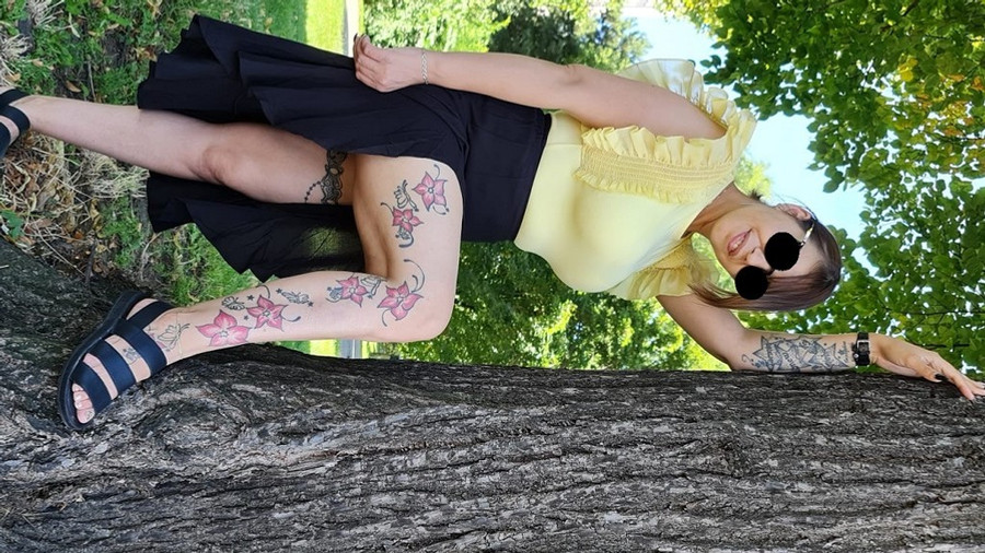 Draußen im Freien Weiß jemand, wo ich bin?